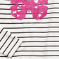 Epic Threads Kid's Little Girls Striped Butterfly T Shirt White Size 5