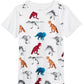 Epic Threads Boys Dino T Shirt White Size 7