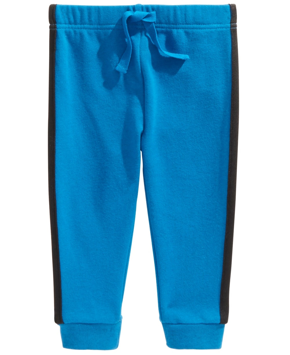 First Impressions Kid's Baby Boys Side Stripe Jogger Pants Blue Size 18