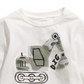 First Impressions Baby Boy's Construction Print Cotton T-Shirt White Size 3-6 Months