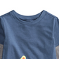 First Impressions Infant Boys Bulldozer Print Layered Look T-Shirt Med Blue Size 3-6MOS