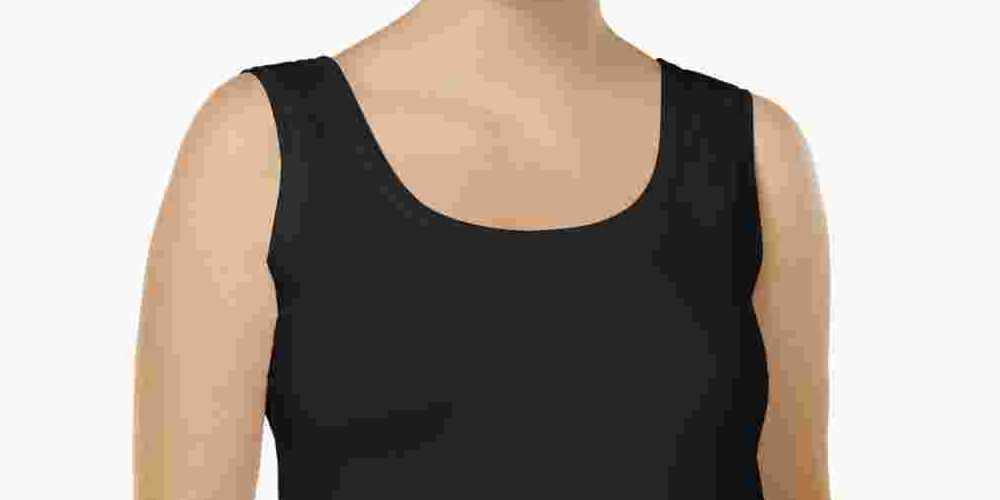 Alfani Women's Plus Size Scoop Neck Basic Tank Black Size 1X