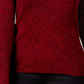 Karen Scott Women's Cotton Ribbed Marled Sweater Red Size Petite X-Large