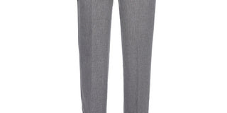 Alfred Dunner Women's Boardroom Mini Texture Pants Gray