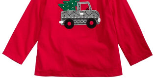 First Impressions Baby Boy's Tree Truck Print T-Shirt Red Size 3-6 Months