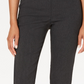 Charter Club Women's Cambridge Skinny Pull On Tummy Control Pants Grey Size 4