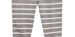 First Impressions Baby Boy's Striped Jogger Pants  Gray Size 18 Months