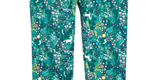 First Impressions Baby Girl's Printed Leggings Green Size 3-6MOS