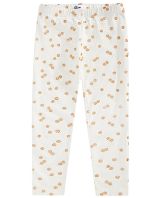 Epic Threads Toddler Girl's Glitter Dot Leggings White Size 2T