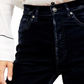Free People Women's Faux Suede Party Waist Pants Black Size 30