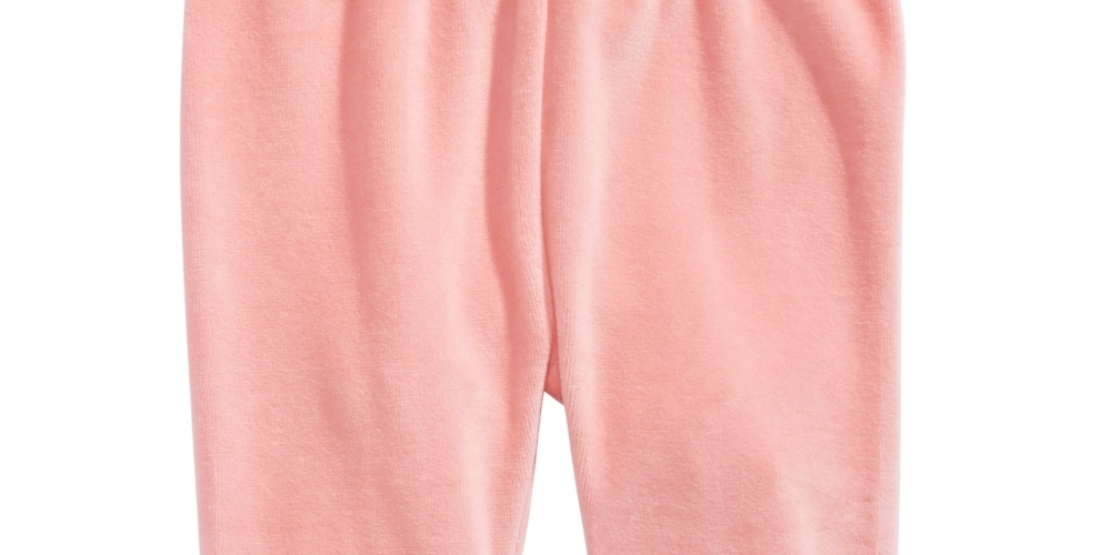 First Impressions Toddler Girl's Velour Leggings Pink Size 2T