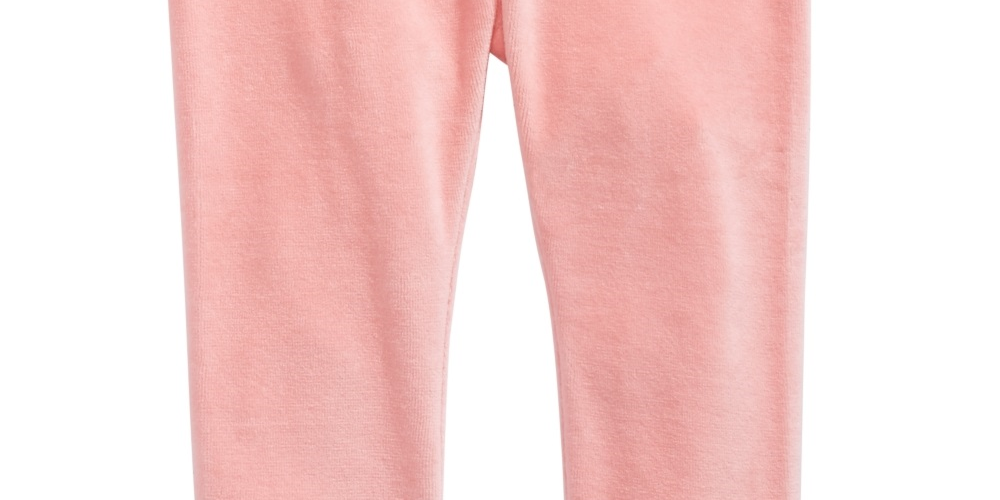 First Impressions Toddler Girl's Velour Leggings Pink Size 2T