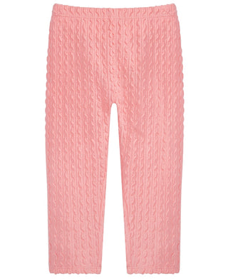 First Impressions Toddler Girl's Textured Leggings Pink Size 4T