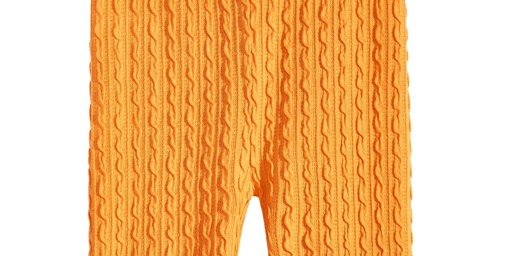 First Impressions Kid's Baby Girls Textured Leggings Yellow Size 12