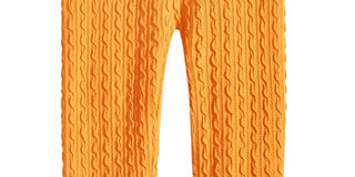 First Impressions Kid's Baby Girls Textured Leggings Yellow Size 12