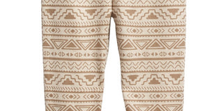 First Impressions Baby Boy's Geo Print Jogger Pants Beige Size 18MOS