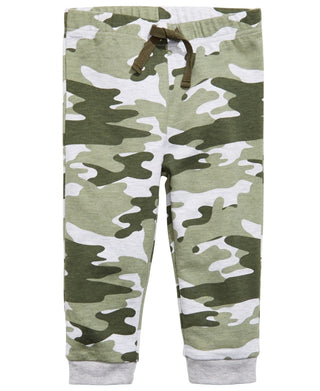 First Impressions Boy's Camo Print Jogger Pants Gray Size 3MOS
