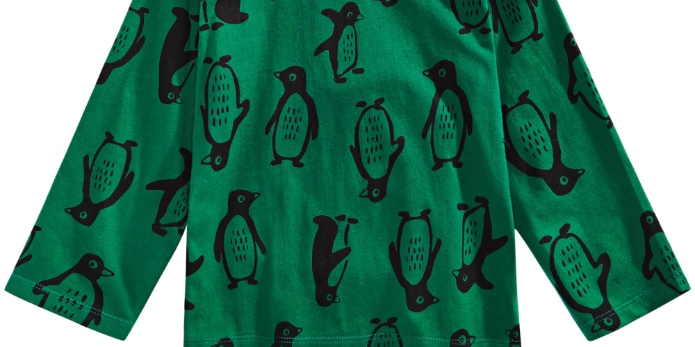 First Impressions Baby Boy's Penguin-Print Cotton T-Shirt  Green Size 18MOS