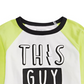 First Impressions Boy's Rock Print Cotton T Shirt White Size 3MOS