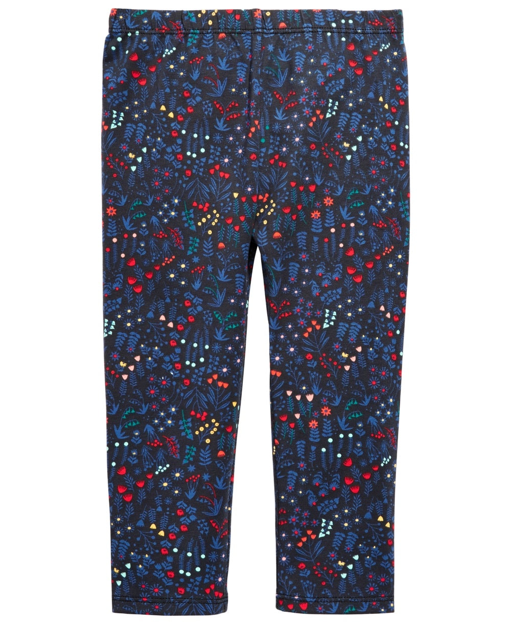 First Impressions Baby Girl's Floral-Print Leggings  Black Size 24MOS