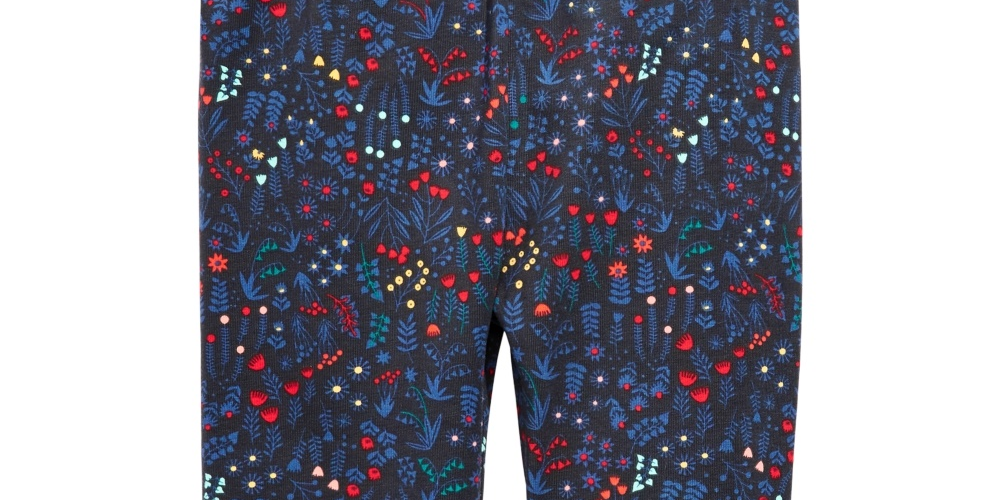 First Impressions Baby Girl's Floral-Print Leggings  Black Size 24MOS