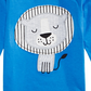 First Impressions Kid's Baby Boys Lion Print T Shirt Blue Size 3