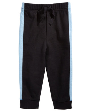 First Impressions Baby Boy's Side Stripe Jogger Pants Black Size 3-6 Months
