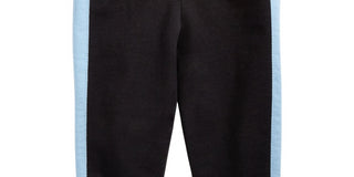 First Impressions Baby Boy's Side Stripe Jogger Pants Black Size 3-6 Months