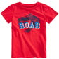 Epic Threads Toddler Boy's Roar Tufted Chenille T-Shirt  Red Size 4