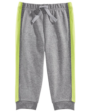 First Impressions Kid's Baby Boys Side Stripe Jogger Pants Gray Size 3