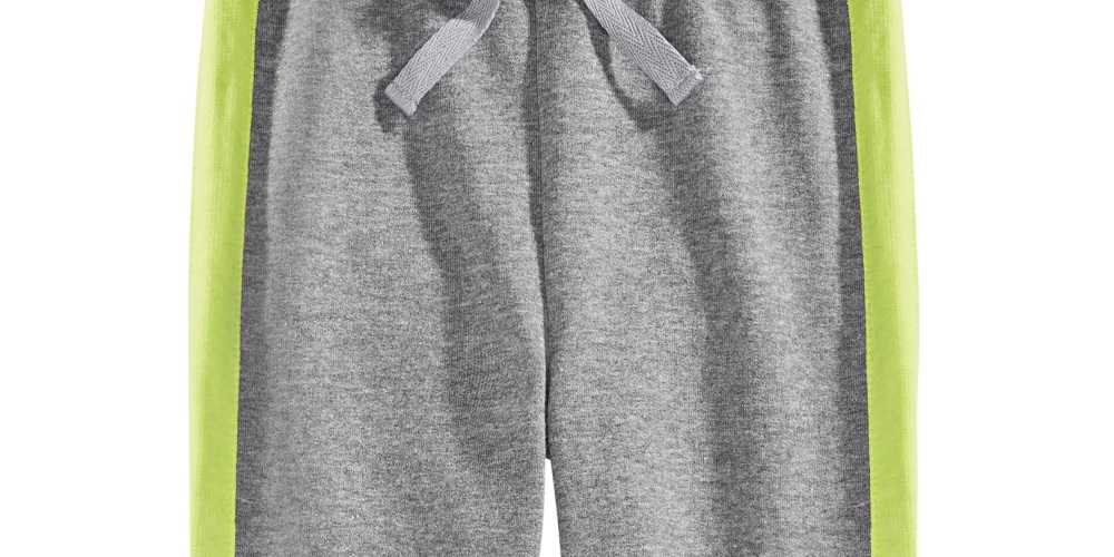 First Impressions Baby Boy's Side Stripe Jogger Pants Gray Size 18 Months