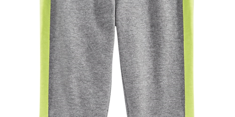 First Impressions Baby Boy's Side Stripe Jogger Pants Gray Size 18 Months