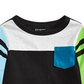 First Impressions Baby Boy's Colorblocked T-Shirt  Black Size 12MOS