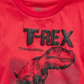 Epic Threads Boy's T Rex T Shirt  Red Size 7