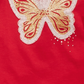 Epic Threads Little Girl's Butterfly T-Shirt Red Size 5