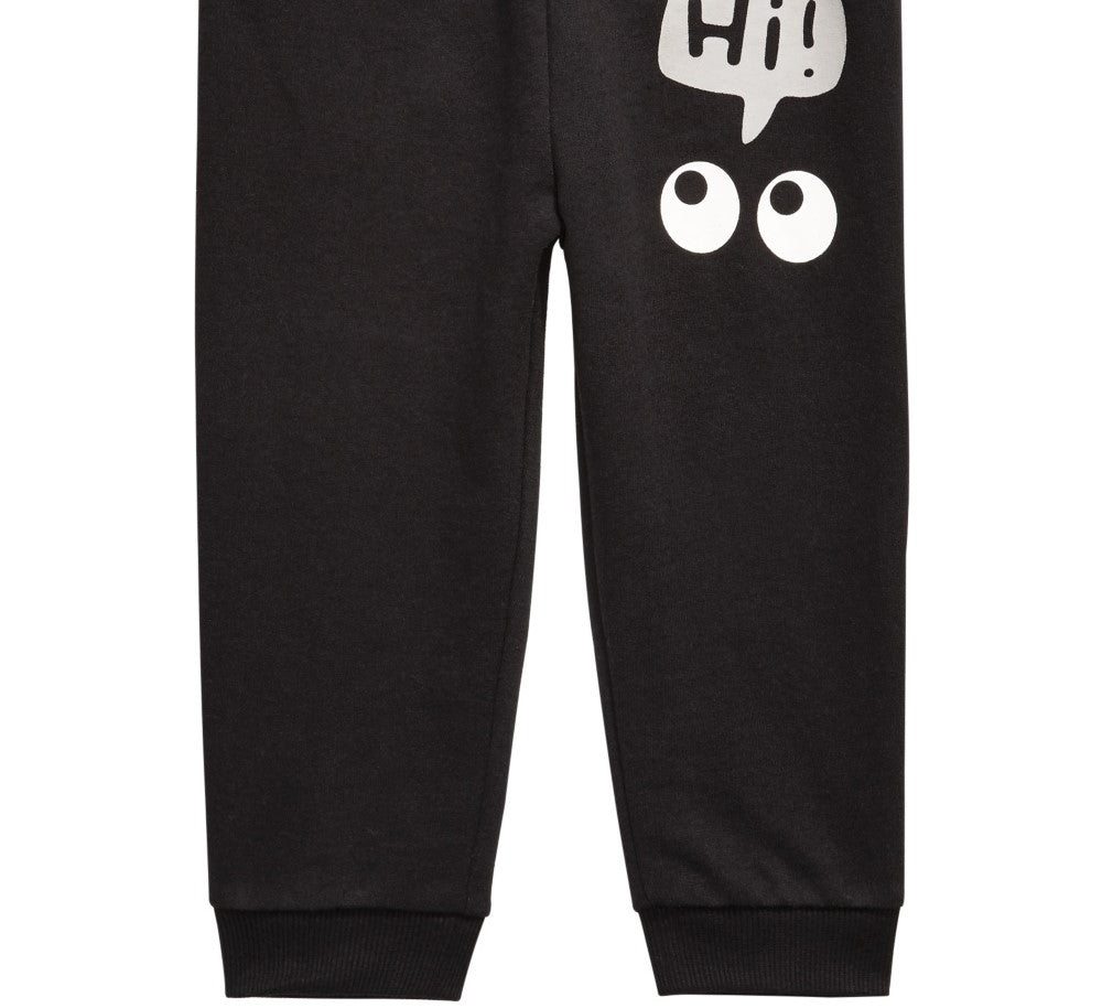 First Impressions Baby Boys Hi-Print Jogger Pants  Black Size 6-9MOS