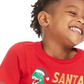 Epic Threads Toddler Boy's Santa Saurus Print T-Shirt  Red Size 2