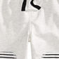 First Impressions Baby Boy's Knee Patch Jogger Pants White Size 3-6 Months