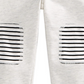 First Impressions Baby Boy's Knee Patch Jogger Pants White Size 3-6 Months