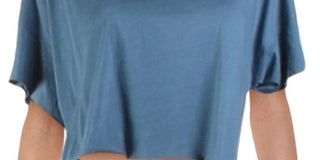 Free People Women's Forever Yours Fitness Running T-Shirt Dark Blue Size Small