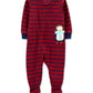 Carter's Kid's Toddler Boys Footed Fleece Penguin Pajamas Red Size 4T