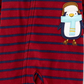 Carter's Kid's Toddler Boys Footed Fleece Penguin Pajamas Red Size 4T
