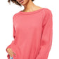 Free People Women's Amelia Thermal Top Pink Size Medium