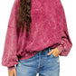 Free People Women's 213 Tee Dark Red Size Extra Small