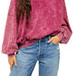 Free People Women's 213 Tee Dark Red Size Extra Small
