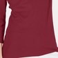 Karen Scott Women's Petite Cotton Scoop-Neck Top Medium Red Size PS