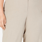 Nine West Women's The Modern Casual Trouser Pants Brown Size 24W