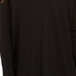 Style & Co Women's V Neck Tunic Black Size PS