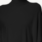 Alfani Women's Turtleneck Poncho Sweater Black Size Petite Small