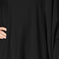 Alfani Women's Turtleneck Poncho Sweater Black Size Petite Small